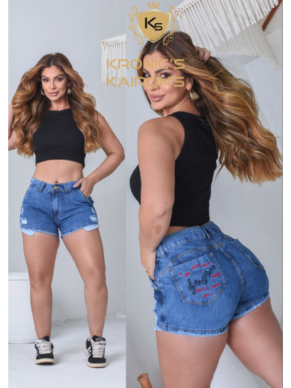 Short Feminino Bordado